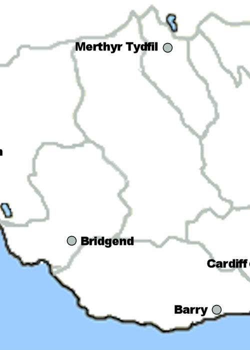 Bridgend and Cardiff Area
